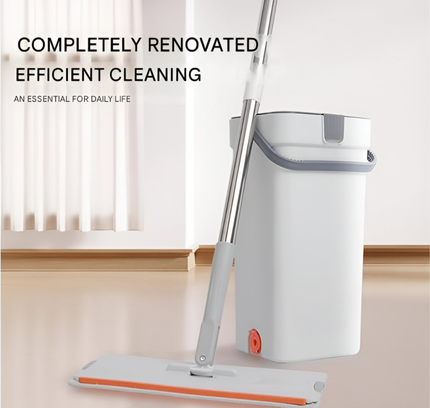 Scratch Cleaning Mop and Bucket Set