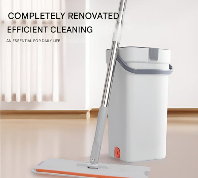 Scratch Cleaning Mop and Bucket Set