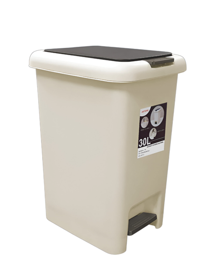 Plastic Trash Can Lid Press 30Liter