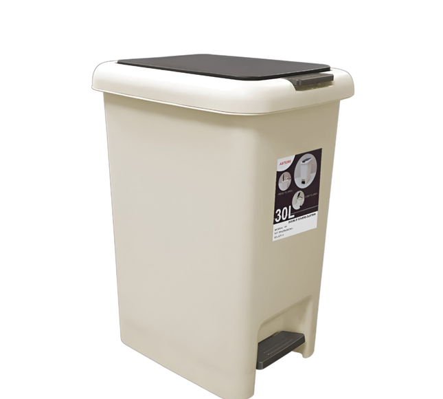 Plastic Trash Can Lid Press 30Liter