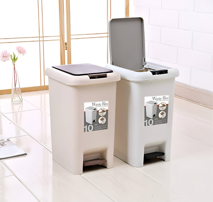 Plastic Trash Can Lid Press 30Liter