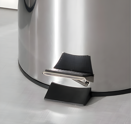 Stainless Steel Trash Bin Basket 8 Liter