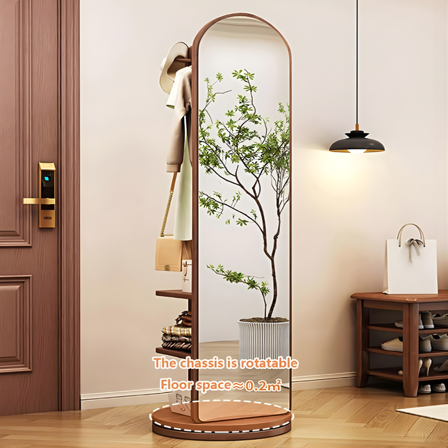 Full Length Wooden Standing Mirror