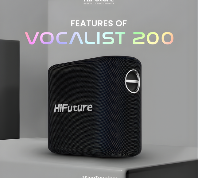 HiFuture Vocalist 200 Portable Bluetooth Speaker