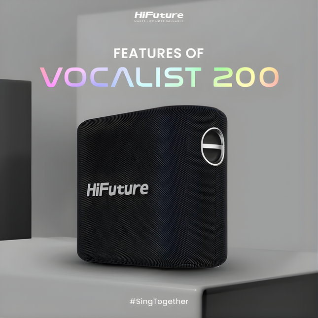 HiFuture Vocalist 200 Portable Bluetooth Speaker