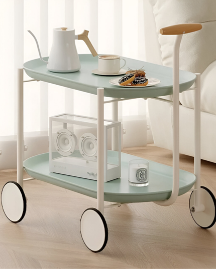 Kitchen 2-Tier Trolley Cart