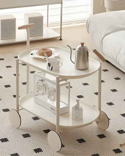 Kitchen 2-Tier Trolley Cart