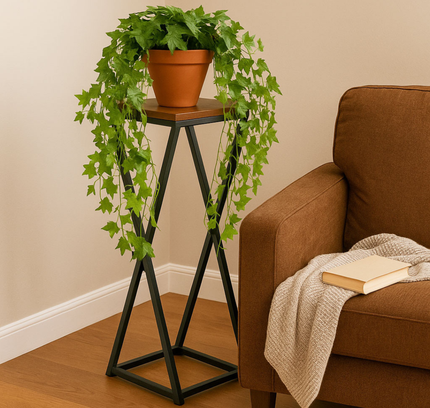 Wooden Single Plant Stand