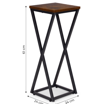 Wooden Single Plant Stand