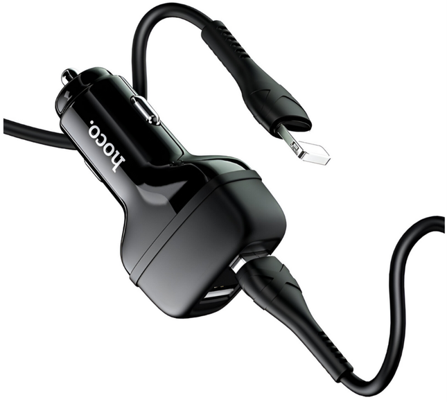 Car Charger Hoco Lightning Z36 Dual Port