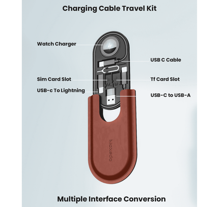 Multi- Function Charging Cable Travel Kit