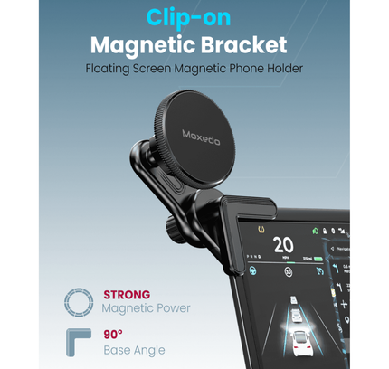 Clip-On Magnetic Phone Holder