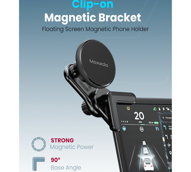 Clip-On Magnetic Phone Holder