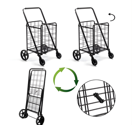 Foldable Shopping Utility Cart
