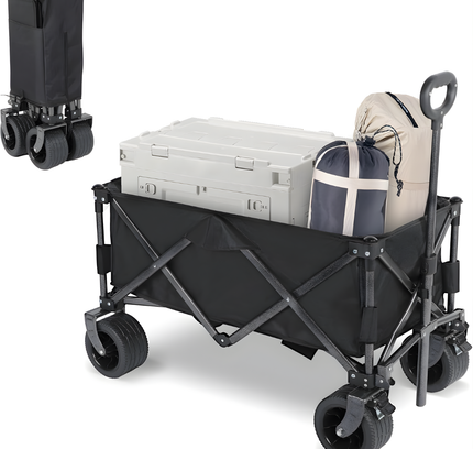 Foldable Wagon Trolley Big Wheels