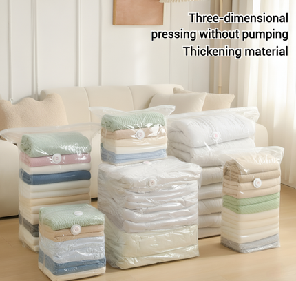 Vacuum Compression Bags non-pumping 5 Pcs