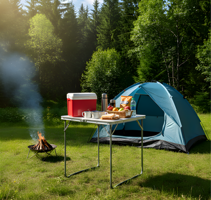 Portable Foldable Table for Camping Small