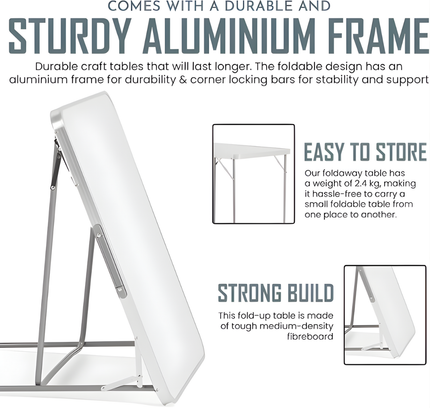 Portable Foldable Table for Camping Small