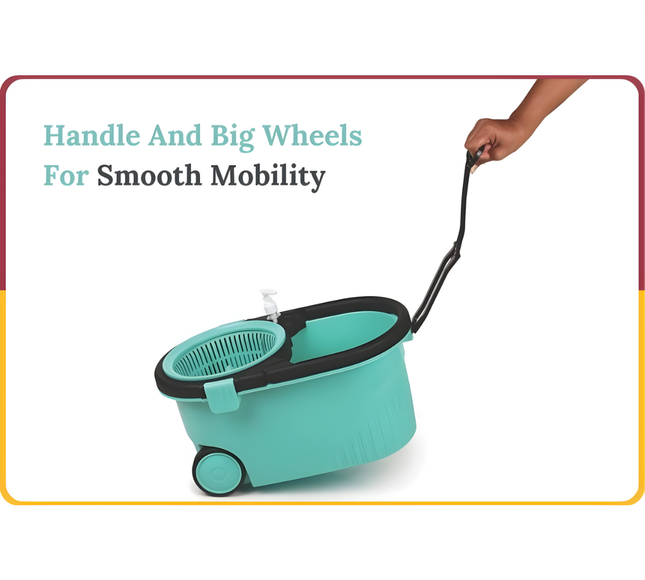 ممسحة دوارة Xpo Comfort مع عجلات دلو