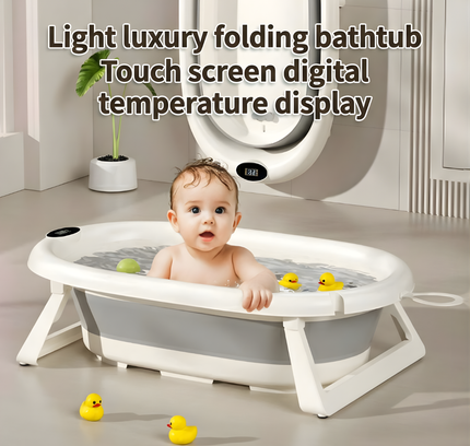 5-in-1 Baby Foldable Bathtub Set
