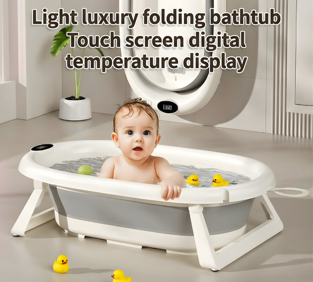 5-in-1 Baby Foldable Bathtub Set