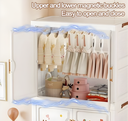 Kids Storage Wardrobe Organizer