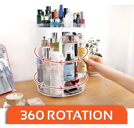 Cosmetic Storage Box Rotative