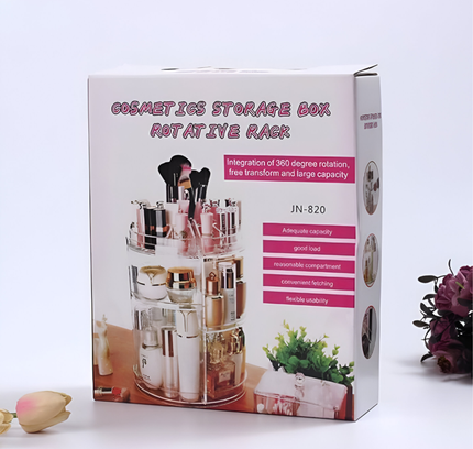 Cosmetic Storage Box Rotative