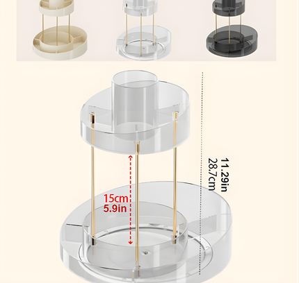 Cosmetic Double storage Rack SQ-3474