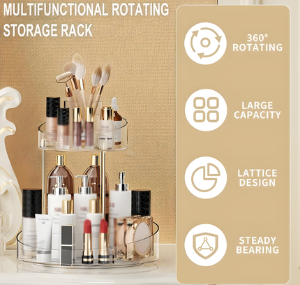 Cosmetic Double storage Rack SQ-3474