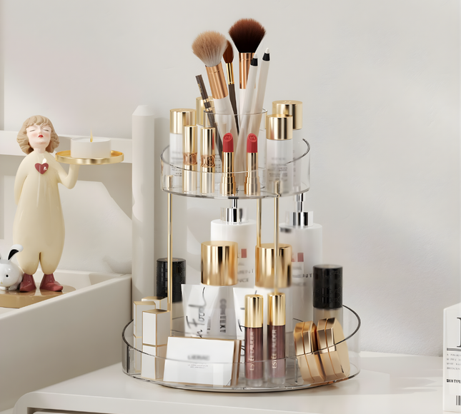 Cosmetic Double storage Rack SQ-3474