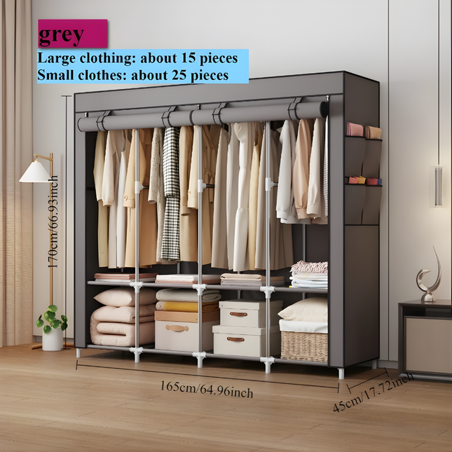 Diy Clothe Storage Wardrobe 4 Doors