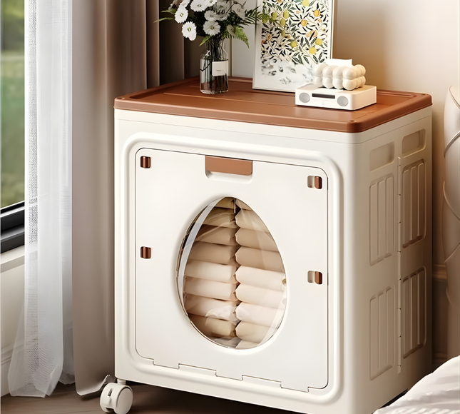 Foldable Storage Organizer Box Plastic