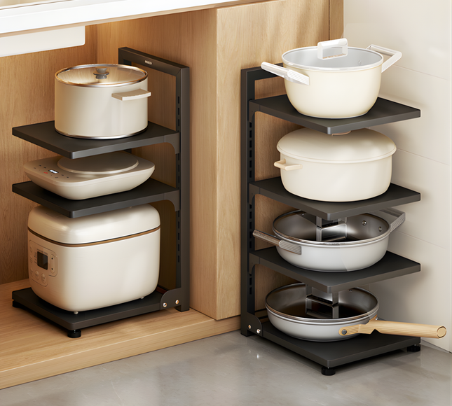 Kitchen Wok Stand 4 Layer Ecoco