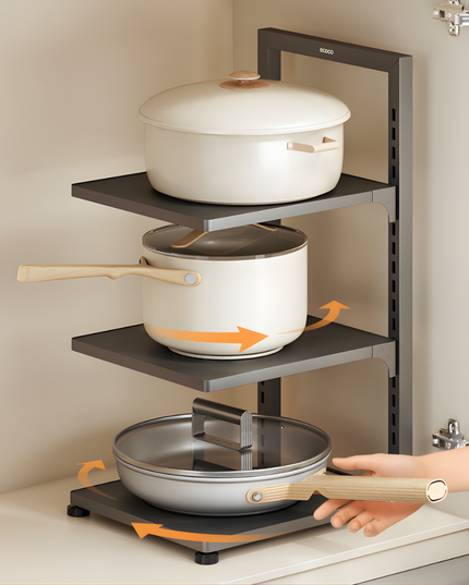 Kitchen Wok Stand 4 Layer Ecoco