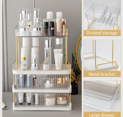 Cosmetic Storage Organizer 2 Drawers SQ-3472