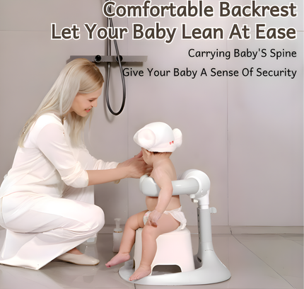 Foldable Baby Standing Bath tub adjustable height