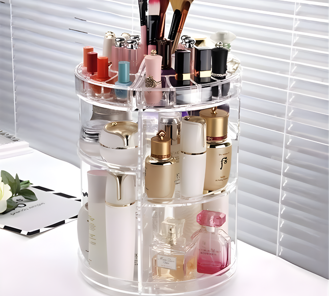 Cosmetic Storage Box Rotative