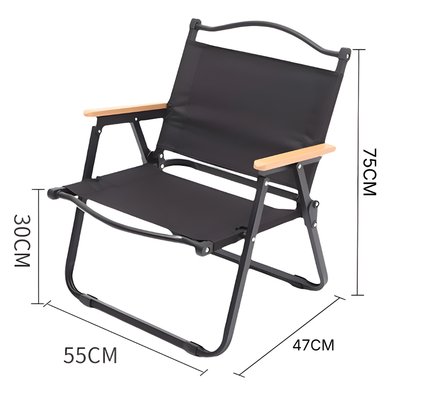 Folding Portable Metal Camping Chair