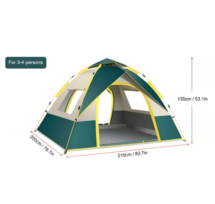 Automatic Outdoor Camping Tent - 2*2M