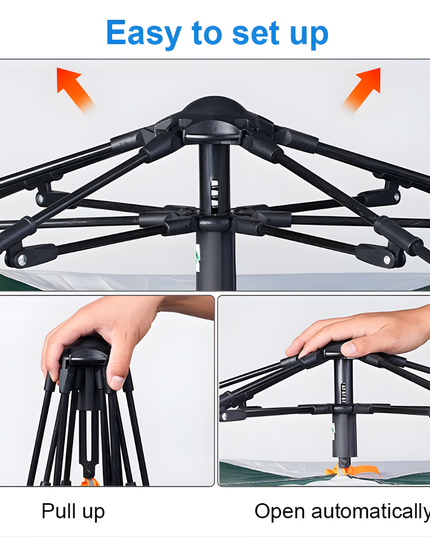 Outdoor Camping Tent Sinlge Door 2.2x2.5m