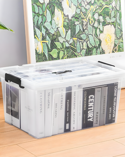 Plastic Transparent Storage Box 75L