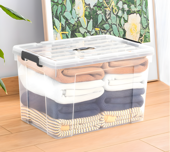 Plastic Transparent Storage Box 50 Liter