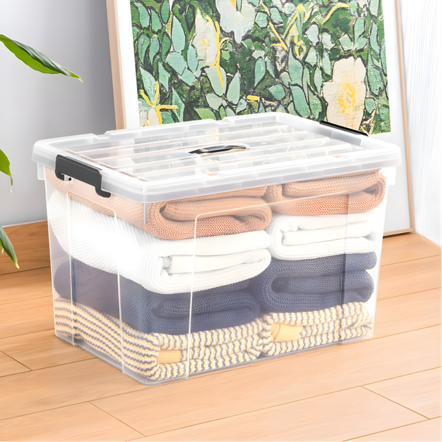 Plastic Transparent Storage Box 50 Liter