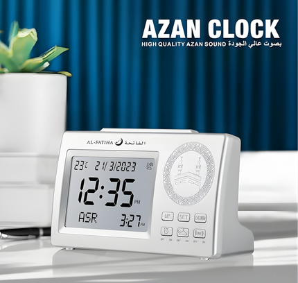 Azan Islamic Digital Table Clock FAJ-106