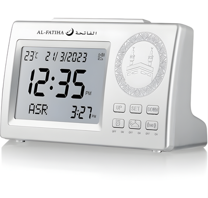 Azan Islamic Digital Table Clock FAJ-106