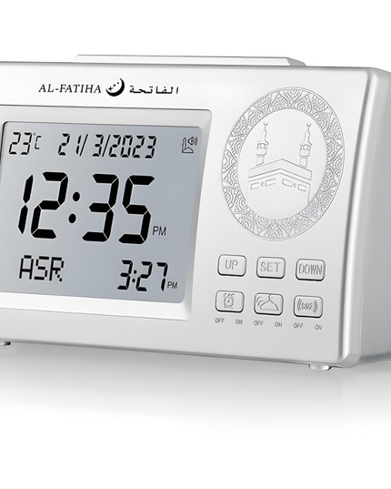 ساعة الطاولة الرقمية الإسلامية الأذان FAJ-106