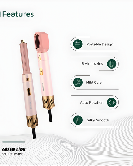 Green Lion 5 in 1 Professional Hair Styler 2