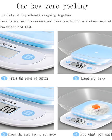 Electronic Kitchen Scale 5kg