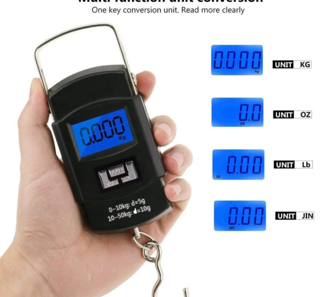 Portable Electronic Hanging Scale